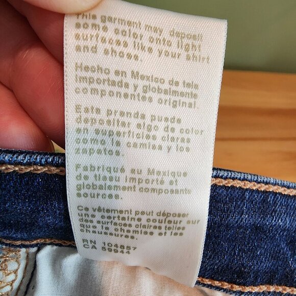 Adriano Goldschmeid AG-ED Denim Legging Ankle Dark Wash Japanese Denim sz 27 - Picture 9 of 15